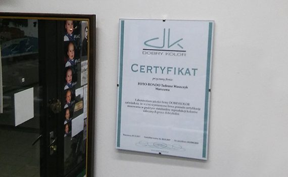 certyfikacja dla fotorondo, profile ICC